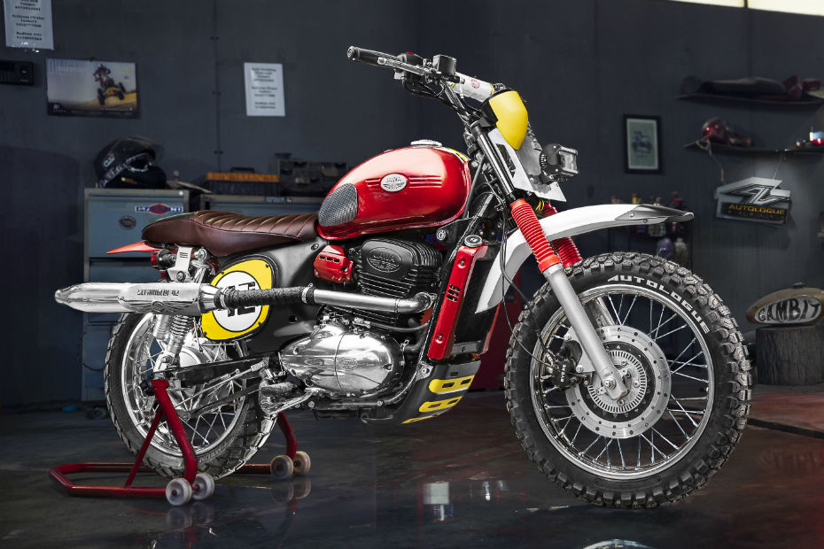 Autologue Design showcases Jawa Scrambler 42