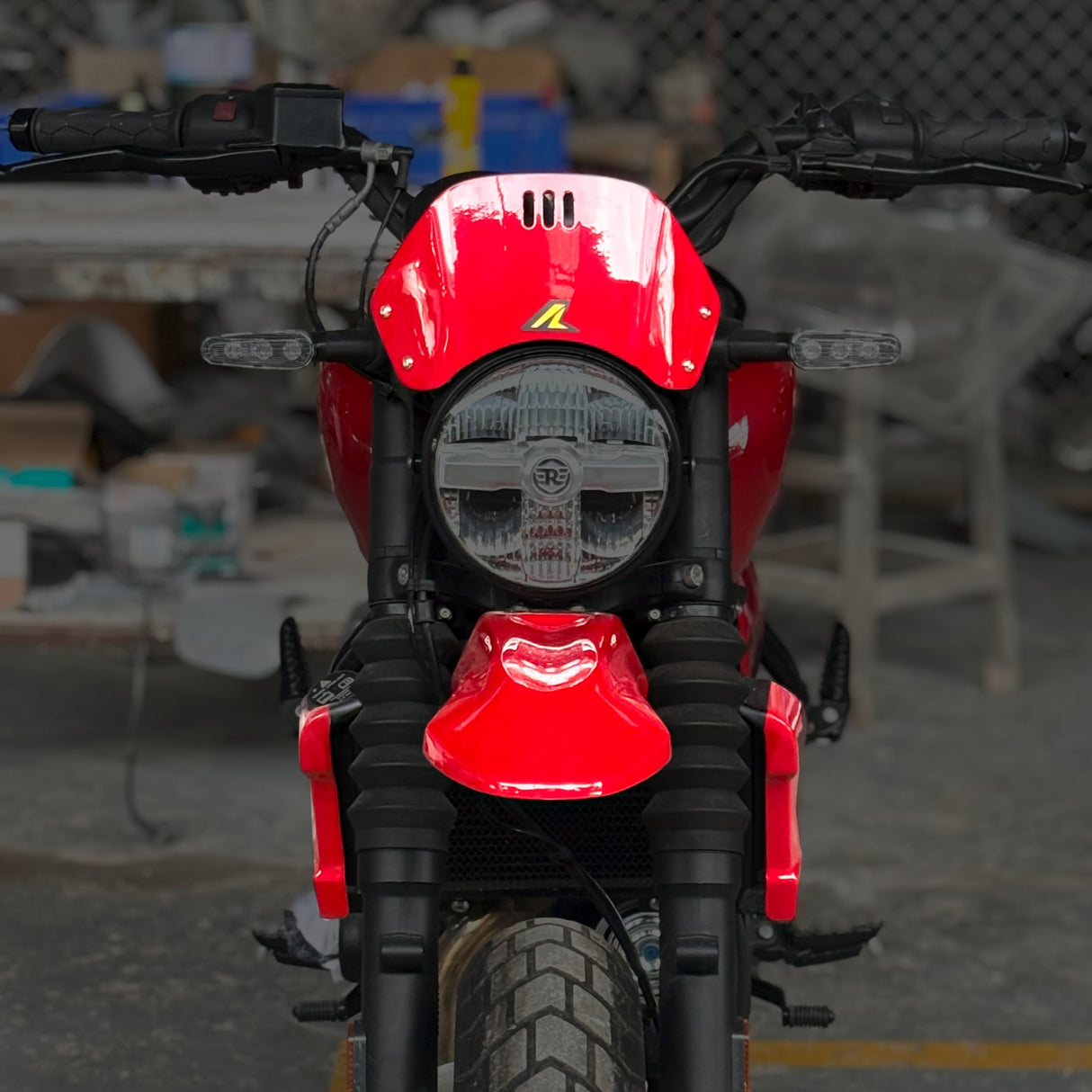 Guerrilla 450- 2RUFF Scrambler Flyscreen