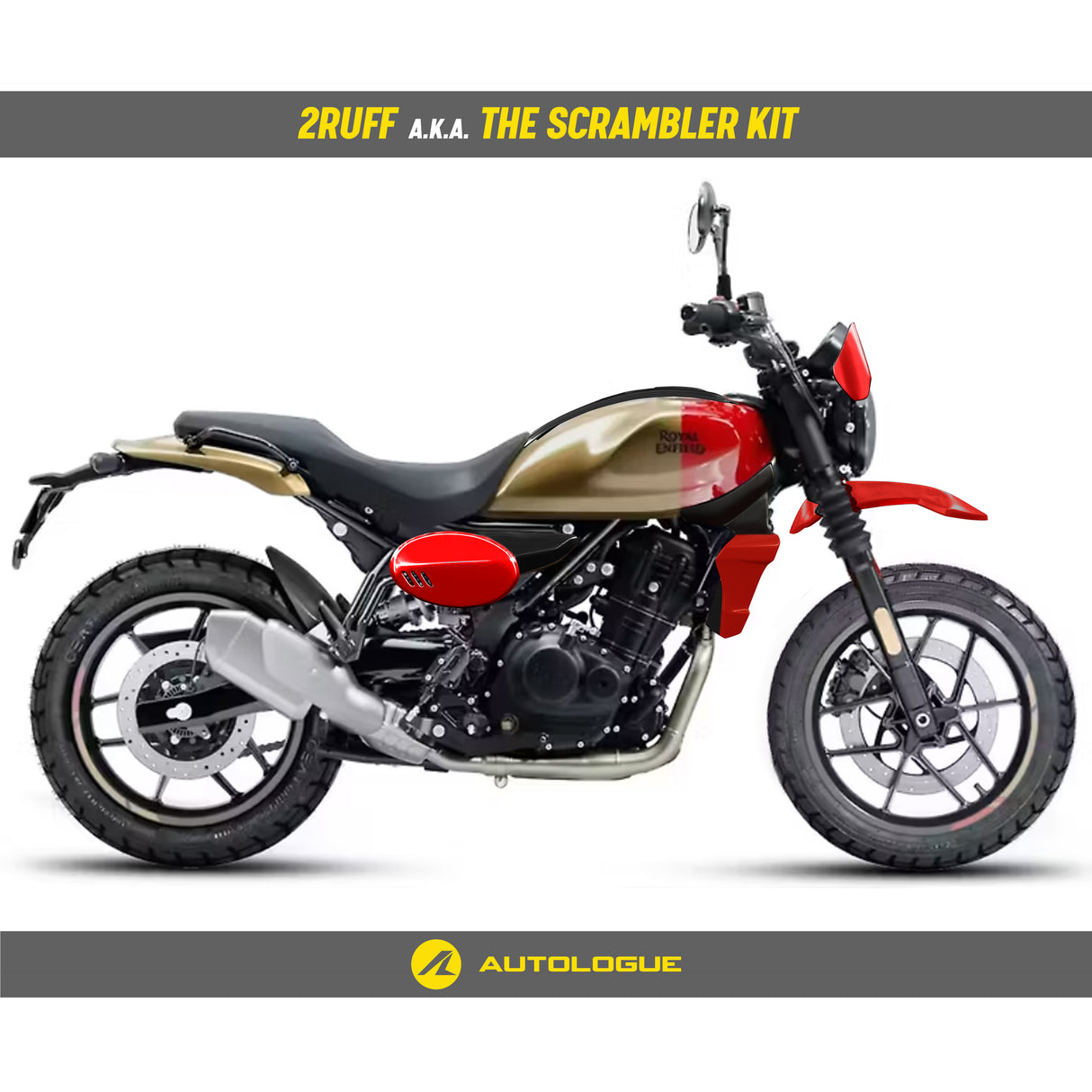 Guerrilla 450- 2RUFF Scrambler Kit
