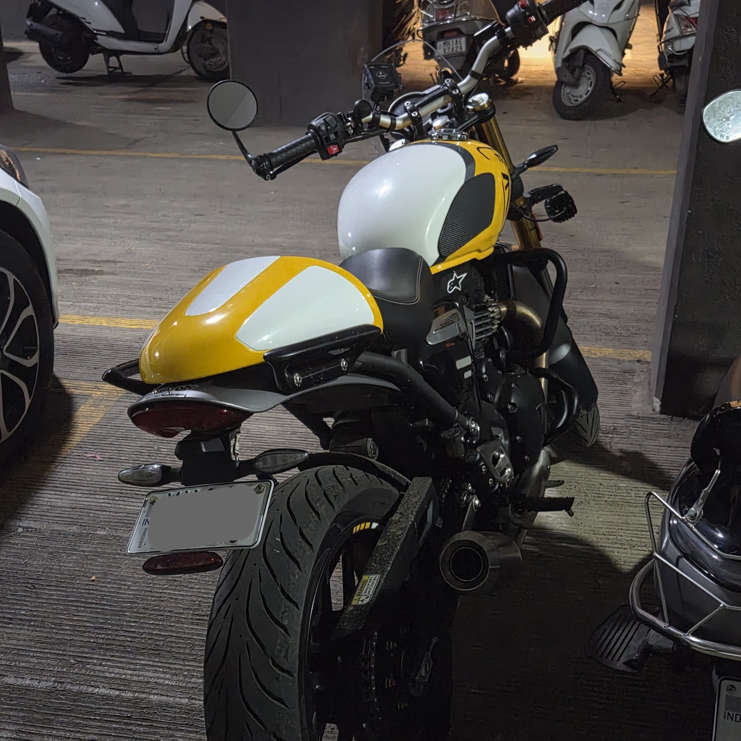 Speed400 Seat cowl