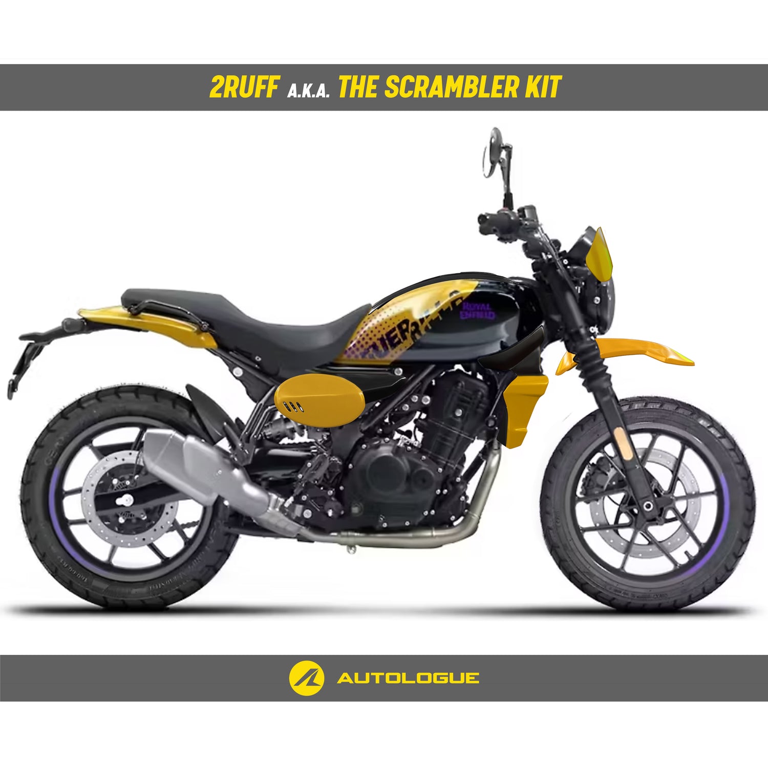 Guerrilla 450- 2RUFF Scrambler Kit