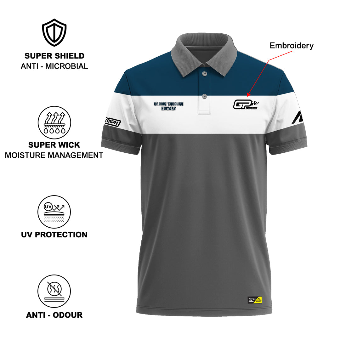 GP Series | Racing Through History | Polo T-shirt
