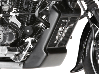 Bajaj avenger online headlight visor