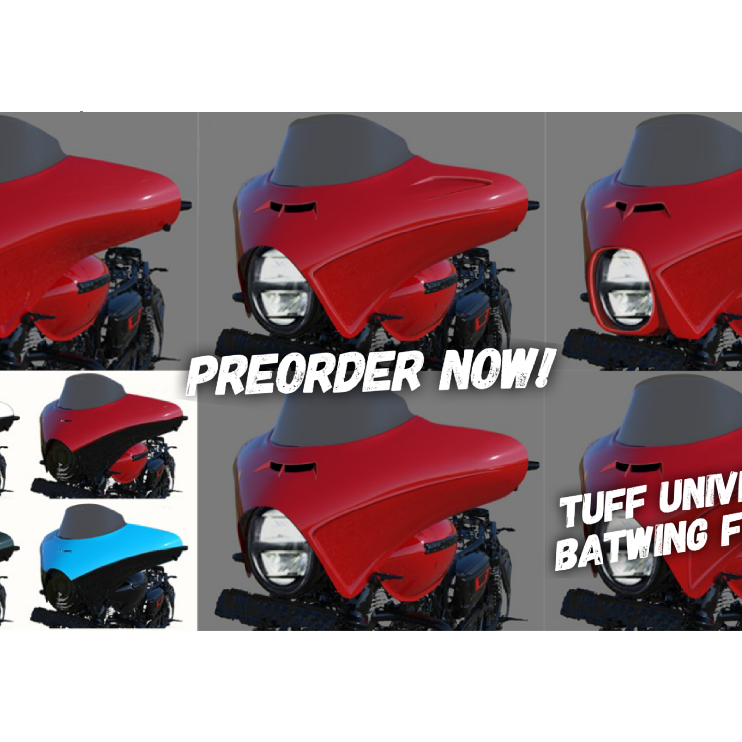 Tuff - Batwing Fairing Kit for CB