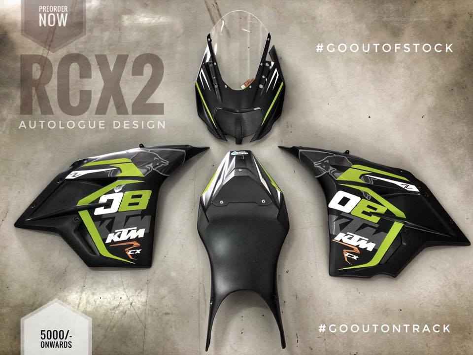 KTM RCX2 Race Kit for RC 390 by Autologue Design
