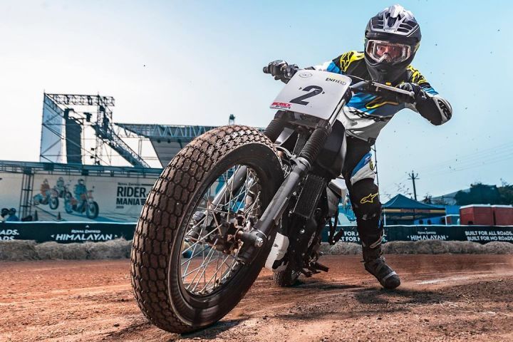 Himalayan goes flat tracking at Rider Mania 2019