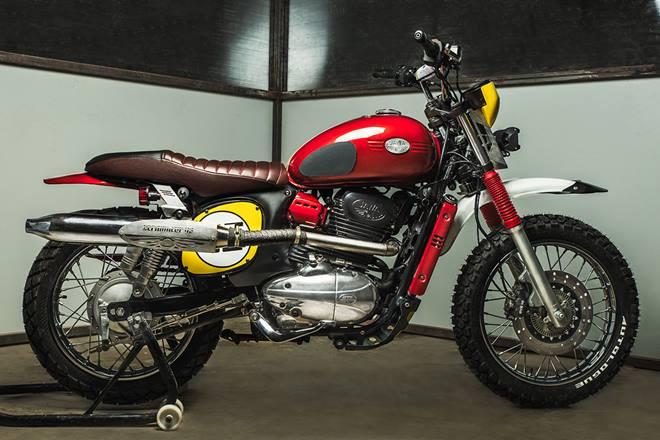 Java Boxer 42 Full Modified Modified Jawa 42 by Autologue Design is an absolute visual treat!