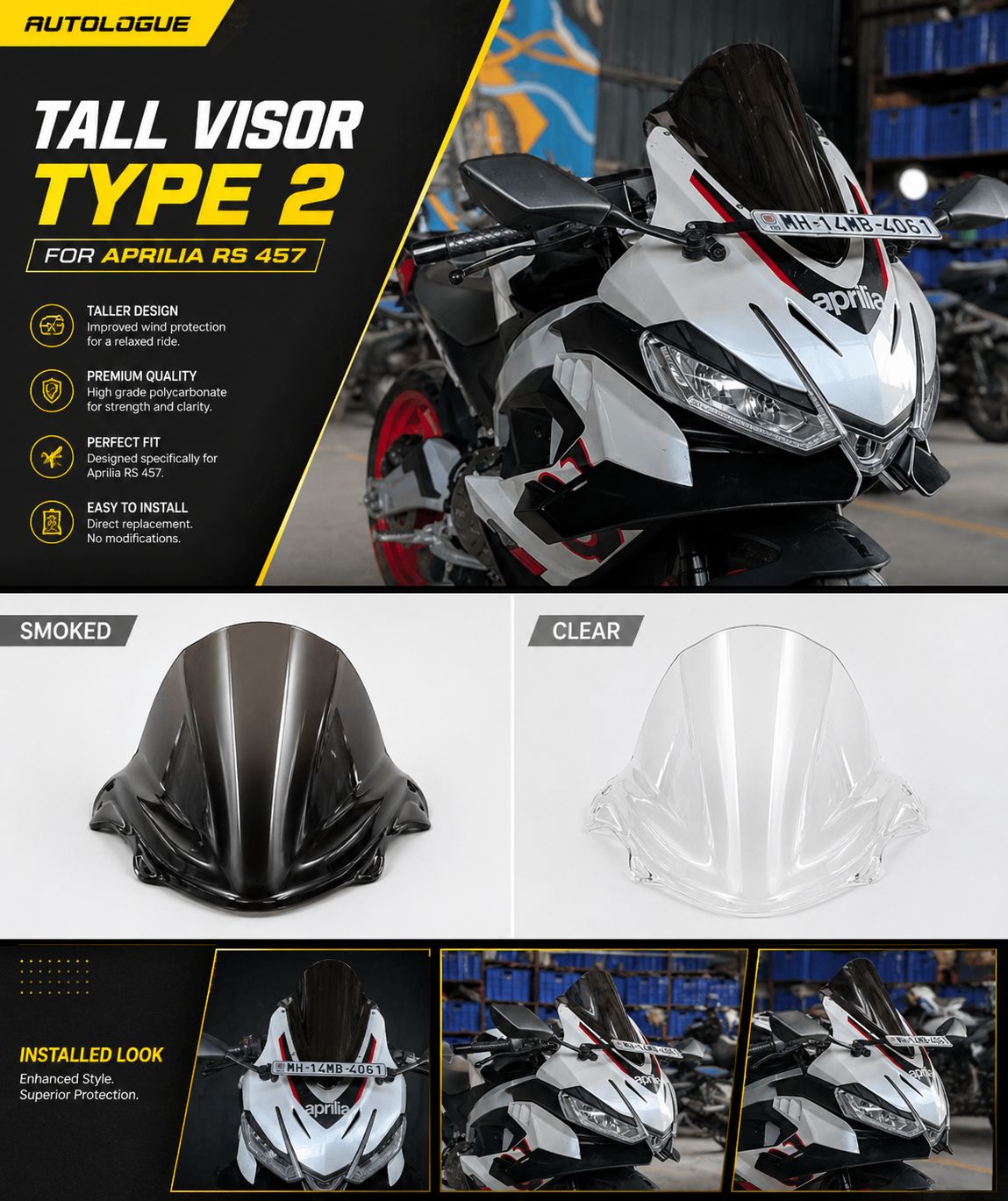 RS 457 | Tall visor Type 2