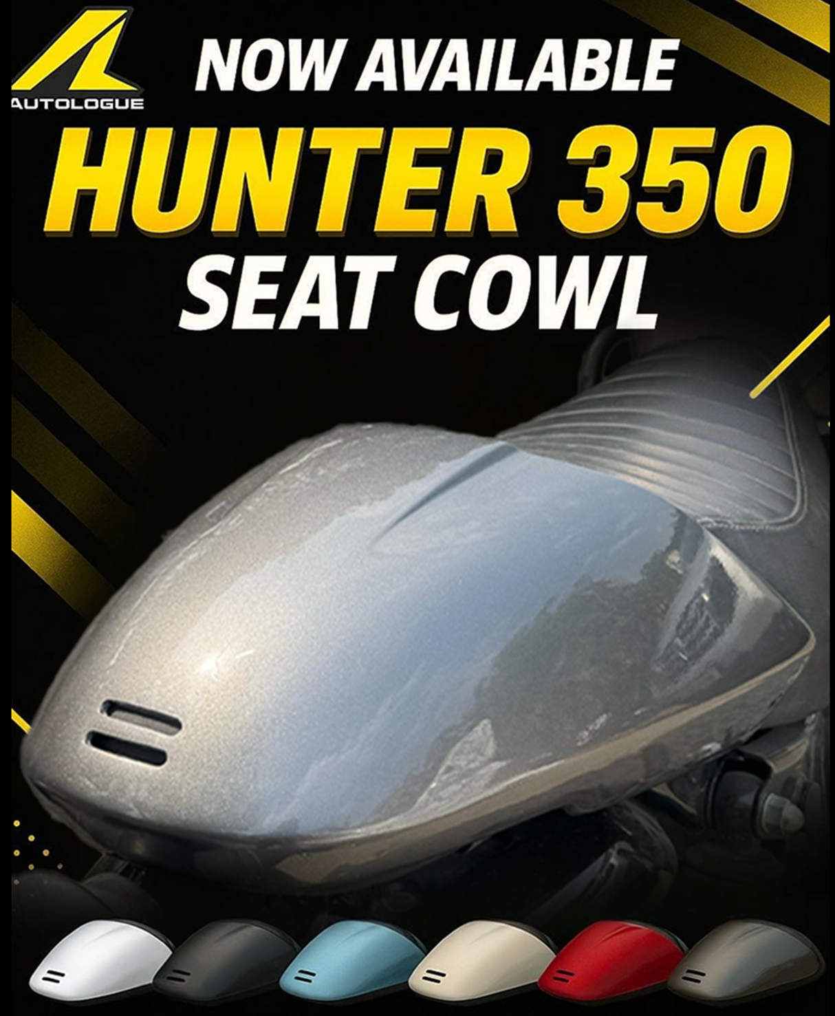 Club 350 seat cowl for Hunter