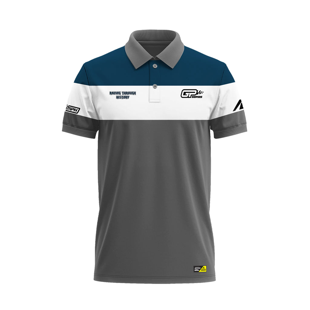 Racing Through History | Polo T-shirt | GP Series – Autologue Design