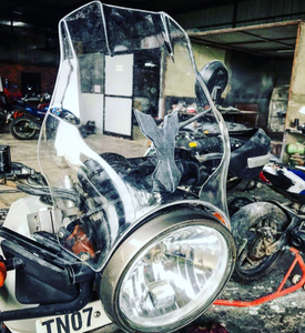 Visor of deals bike