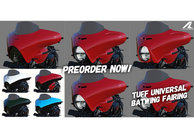 Tuff - Universal Batwing Fairing Kit for the Classic